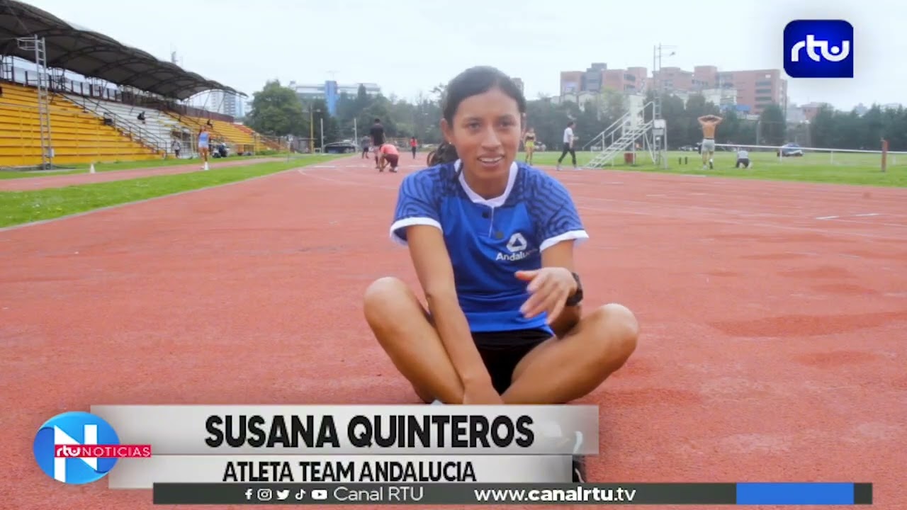 Susana Quinteros y un legado familiar dentro del atletismo ecuatoriano