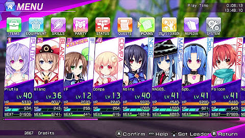 Hyperdimension Neptunia Re;Birth 3 V Generation BLIND Part 20: Lady Green Heart