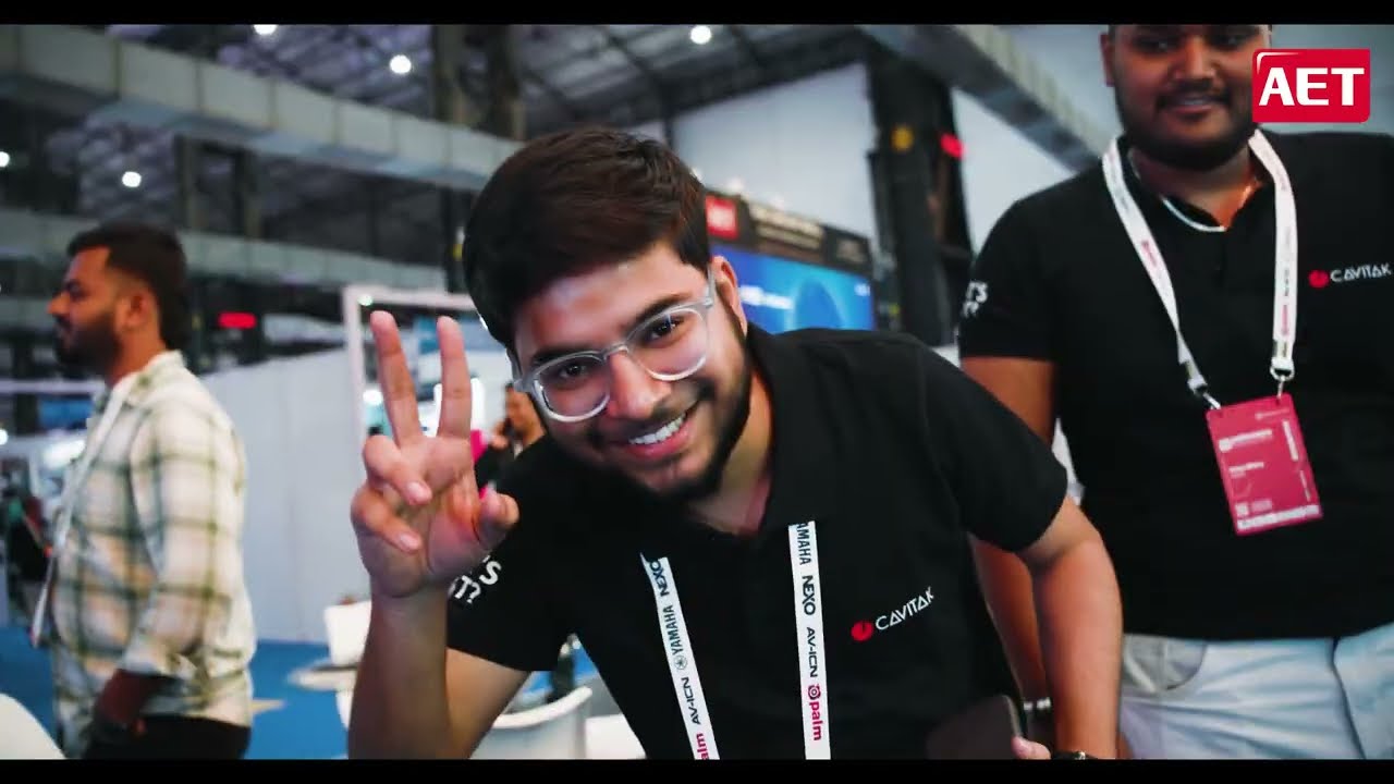 AET Displays at PALM EXPO AV ICN 2025 INDIA