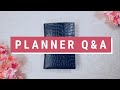 Planner Q&A + Decorate with Me | #PlannerCrush2021