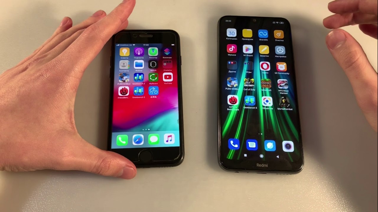 Xiaomi Redmi Note 8 T Vs