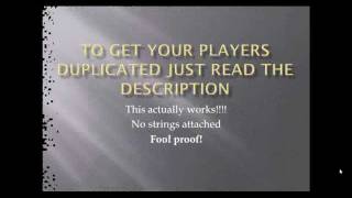 FUT 12 duplication hack