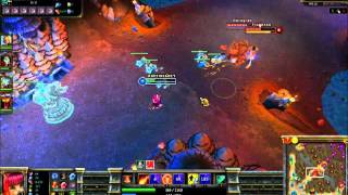 Lol- CRAZY Annie Flash VS. Lee Sin