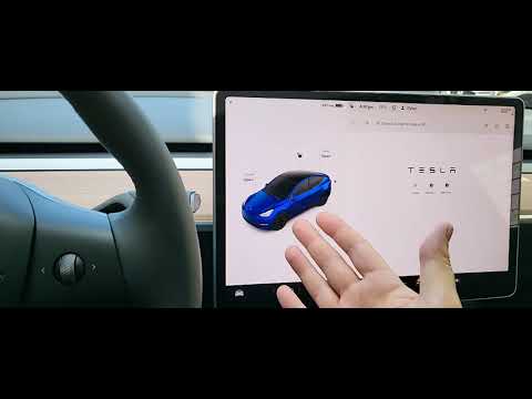 How to use Full Screen Browser on Tesla Model Y 3
