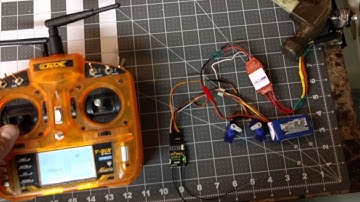 OrangeRX T-SIX with FrSky DIY module installed