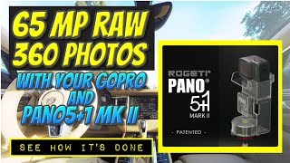 65 megapixel 360 photos in RAW with Pano5 1 Mk II and GoPro: stitching tutorial, sample, review