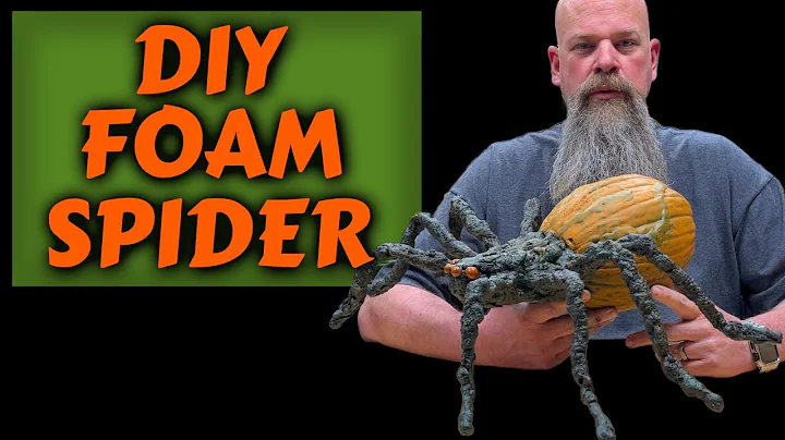 Pumpkin Spider, easy DIY Halloween Prop anyone can make!