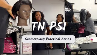 TN Cosmetology PSI Practical Exam Series: Part One Universal Kit/Set Up