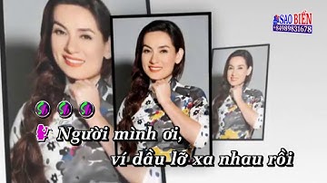 [Karaoke] LK Vì Trong Nghịch Cảnh & Trách Ai Vô Tình - Song ca với Sao biển ✔