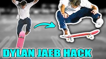 DYLAN JAEB FRONTSIDE FLIP HACK!
