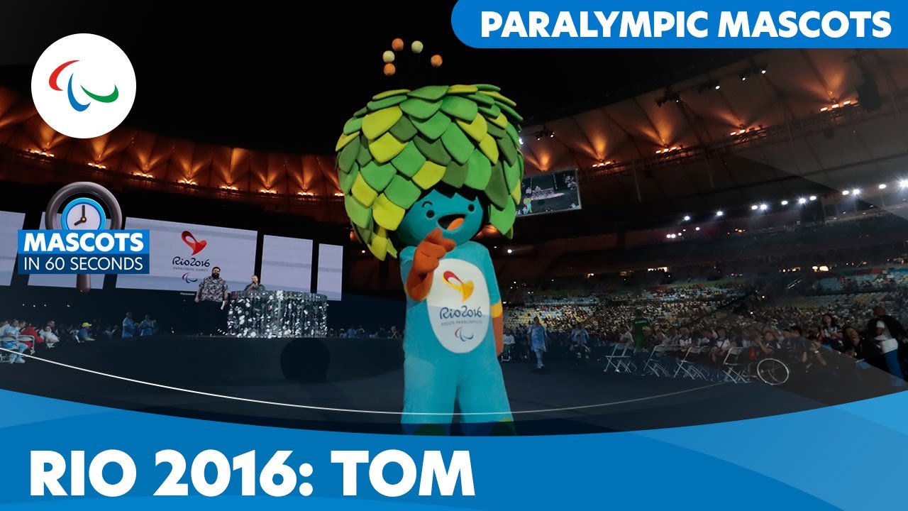 ⏱️⚡Том за 60 секунд – талисман Паралимпийских игр 2016 в Рио 