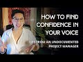 How to speak with confidence