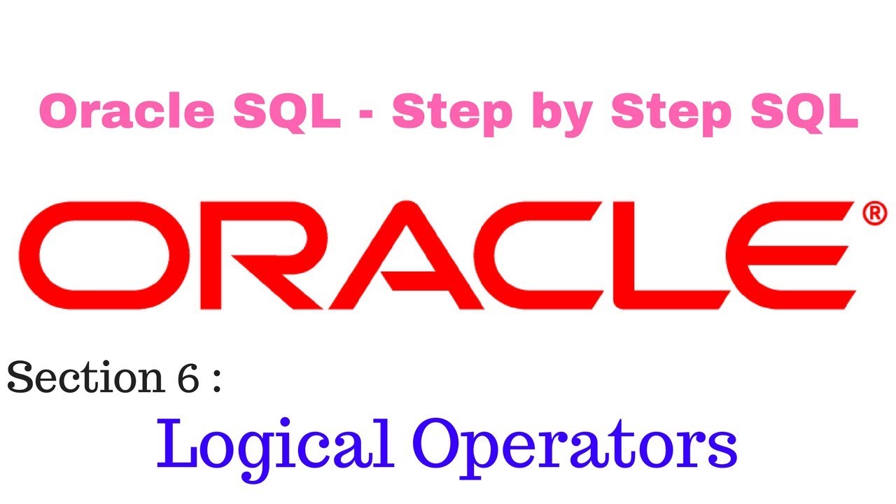 Oracle Sql Step by Step Approach (032 like operator) - YouTube