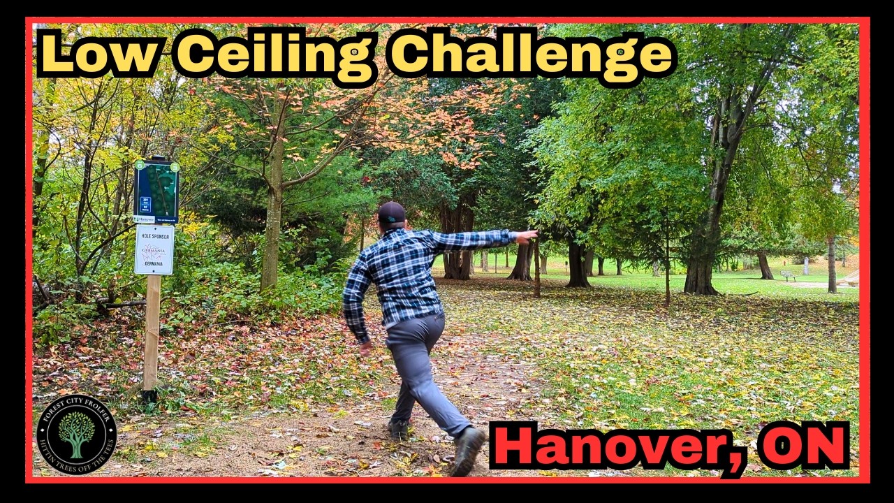 Диск-гольф в городском парке Хановера, Онтарио.