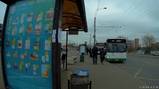 Как я остановку автобуса М6 искал и каков на деле интервал 5-10 минут // 2016