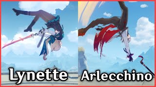 Arlecchino and Lynette Similarities