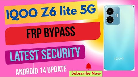 iqoo z6 light 5g phone frp bypass 2024 letest update without pc 100% working #trending