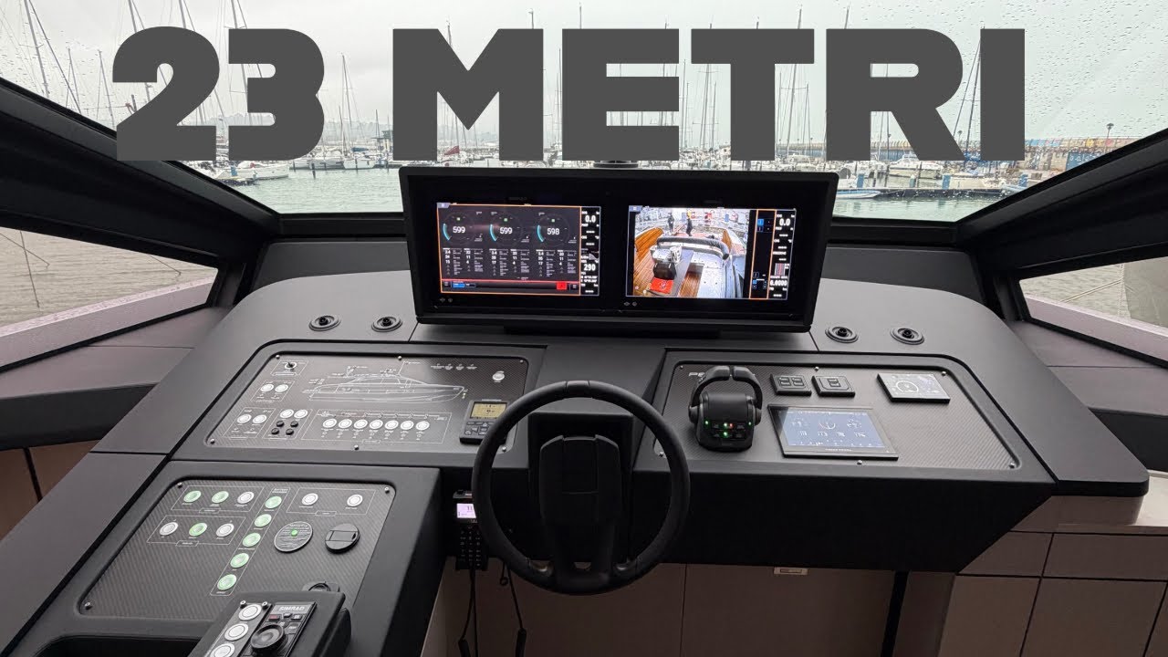 RITIRO UN 23 METRI NUOVO IN CANTIERE! 