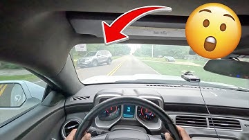 USING THE *PADDLE SHIFTERS* IN MY 2013 CAMARO AND THIS HAPPENED