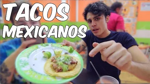 COMIENDO VERDADEROS TACOS MEXICANOS ! - Alejandro ...