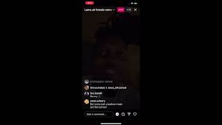 Itstwins iyona’s bf on instagram live giving his side