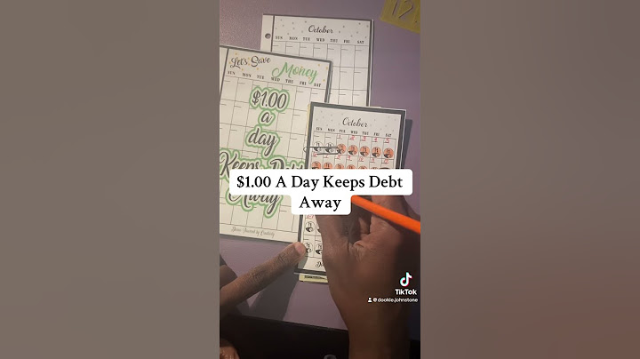 $1.00 A Day Keeps Debt Away