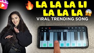 LA LA LA LI LA LA LA 🔥 | Viral Trending Song | Easy & Slow Piano Tutorial | #Shorts #Viral #Trending Resimi