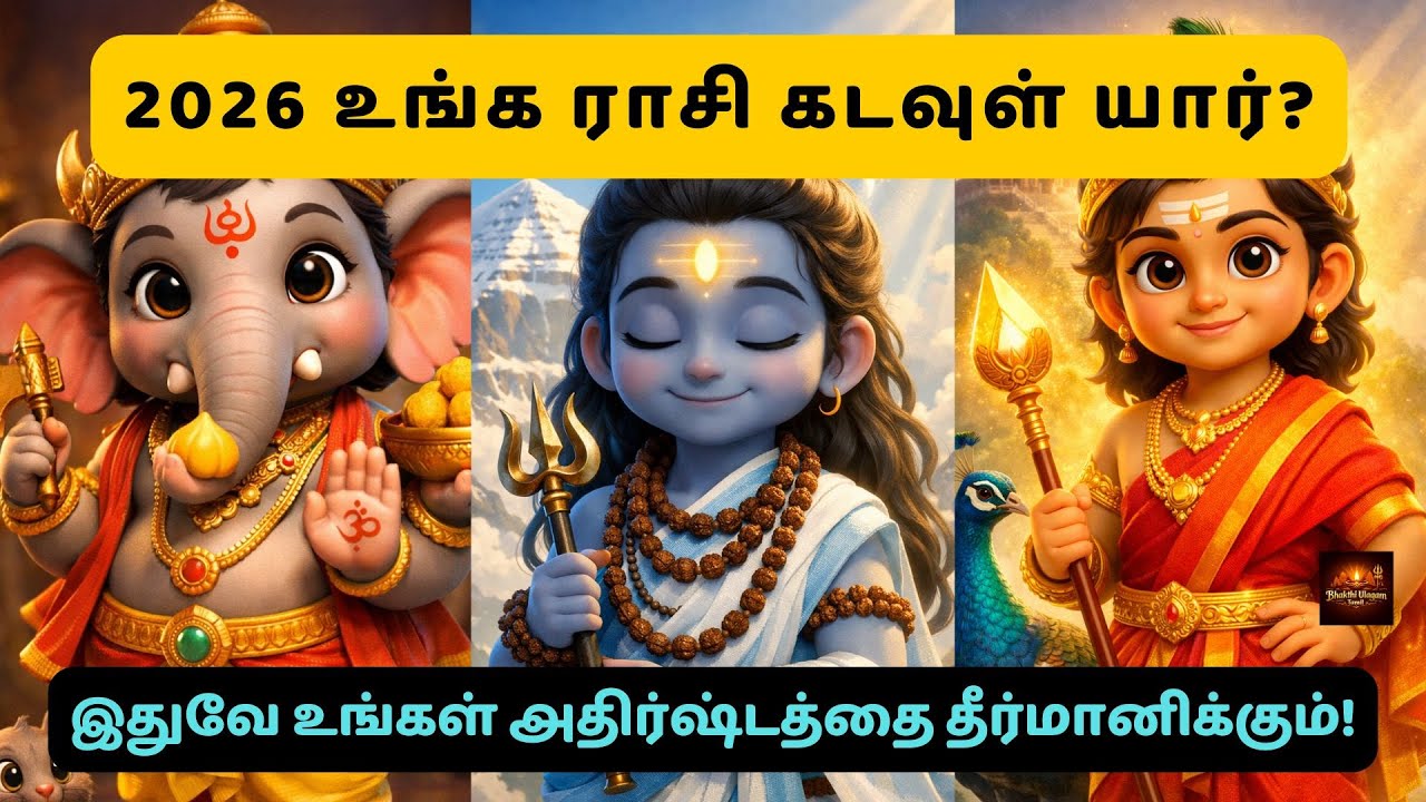 2026 உங்க ராசி கடவுள் யார் தெரியுமா? 🤔🧐 தெரியாதவர்கள் இந்த வீடியோ தவற விடாதீங்க!🥺❤️✨ 