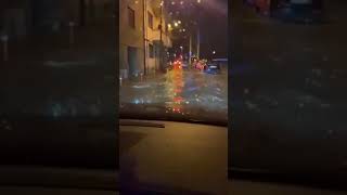 Inundatie pe Dragalina si Mamaia - Cluj, în ziua de Crăciun - VIDEO