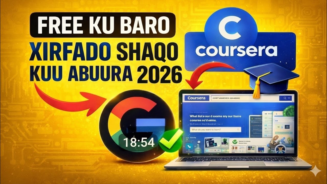 🔥Sidee Xirfadahaaga u dhisi kartaa adoon lacag bixin | Ku baro free Xirfad kasta aad jeceshahay🔥.