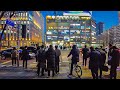 [4K] 6pm Frozen Seoul Exploring Yeouido District People Leaving Work 오후6시 추운 겨울 서울 여의도의 퇴근길 서울워커