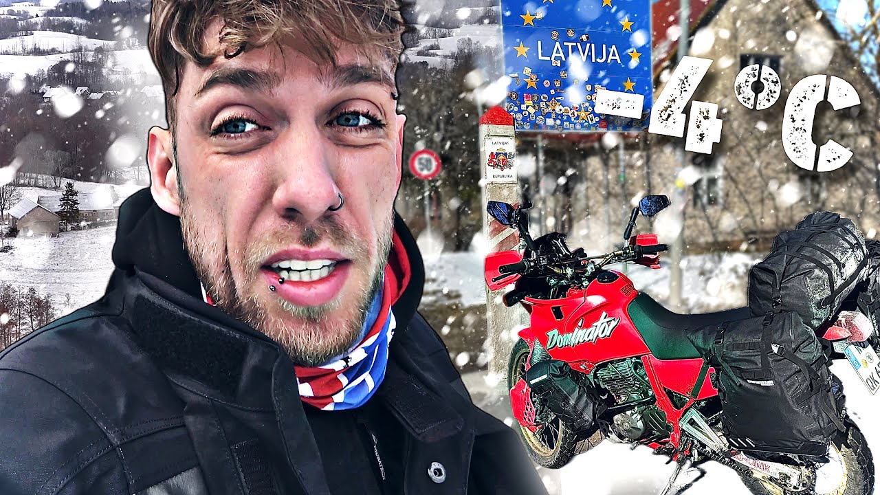 Riding 1500km on a Honda Dominator 650 with BROKEN ENGINE in