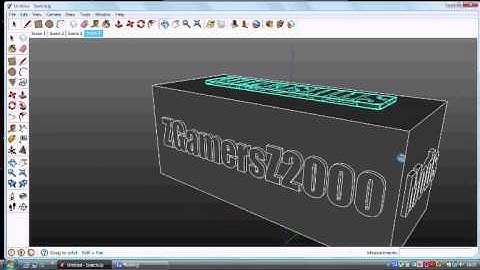 How to make an intro with Google sketchup