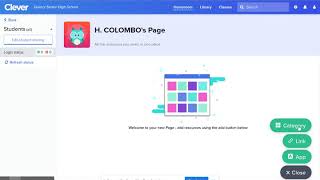 Adding Teachers Pages in Clever