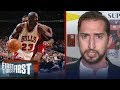 "The Last Dance" shows Michael Jordan's rise was instant — Nick Wright | NBA | FIRST THINGS FIRST