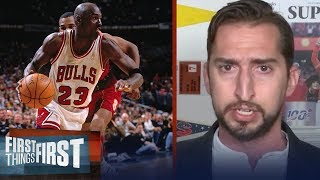 "The Last Dance" shows Michael Jordan's rise was instant - Nick Wright | NBA | FIRST THINGS FIRST