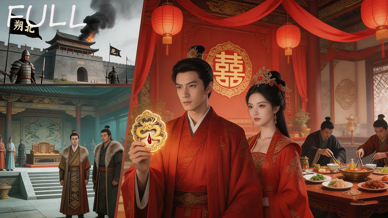 滴血穿越成廢帝?大婚當日朔北急報,他逆天翻盤!🐉💍