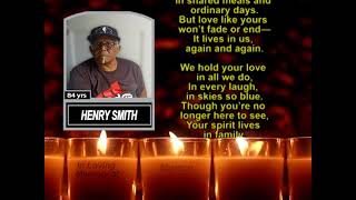 Henry Smith ~ Memorial