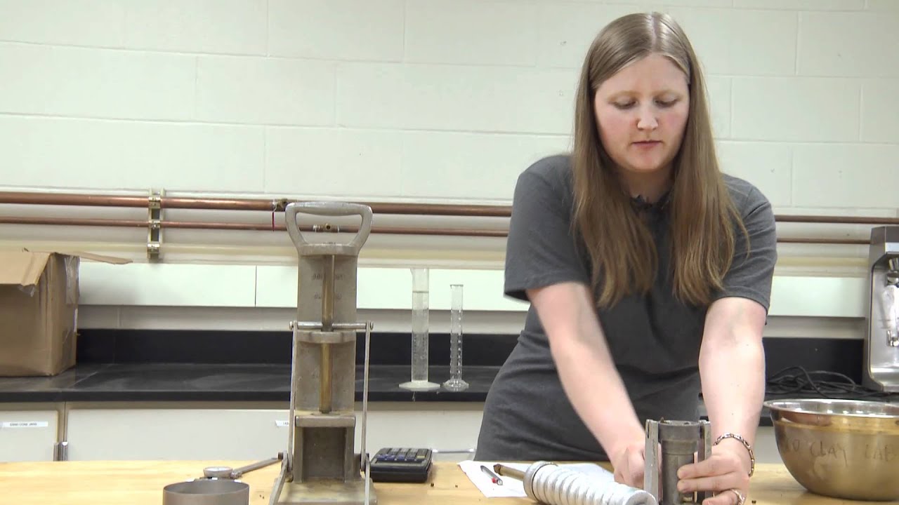 Unconfined Compression Test YouTube Unconfined Compression Test YouTube