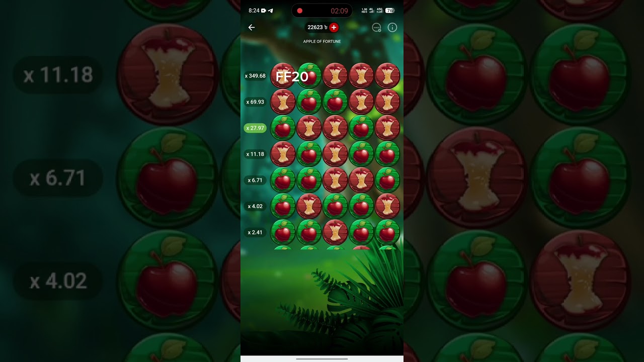 Apple of fortune Hack Video.....!! 🤫🤫 মাথা নষ্ট হয়ে গেছে এটা দেখে  কি ভাবে সম্ভব এটা 