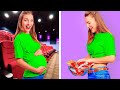 BEST WAYS TO SNEAK FOOD! || Funny Sneaking Hacks by 123 Go! Genius!