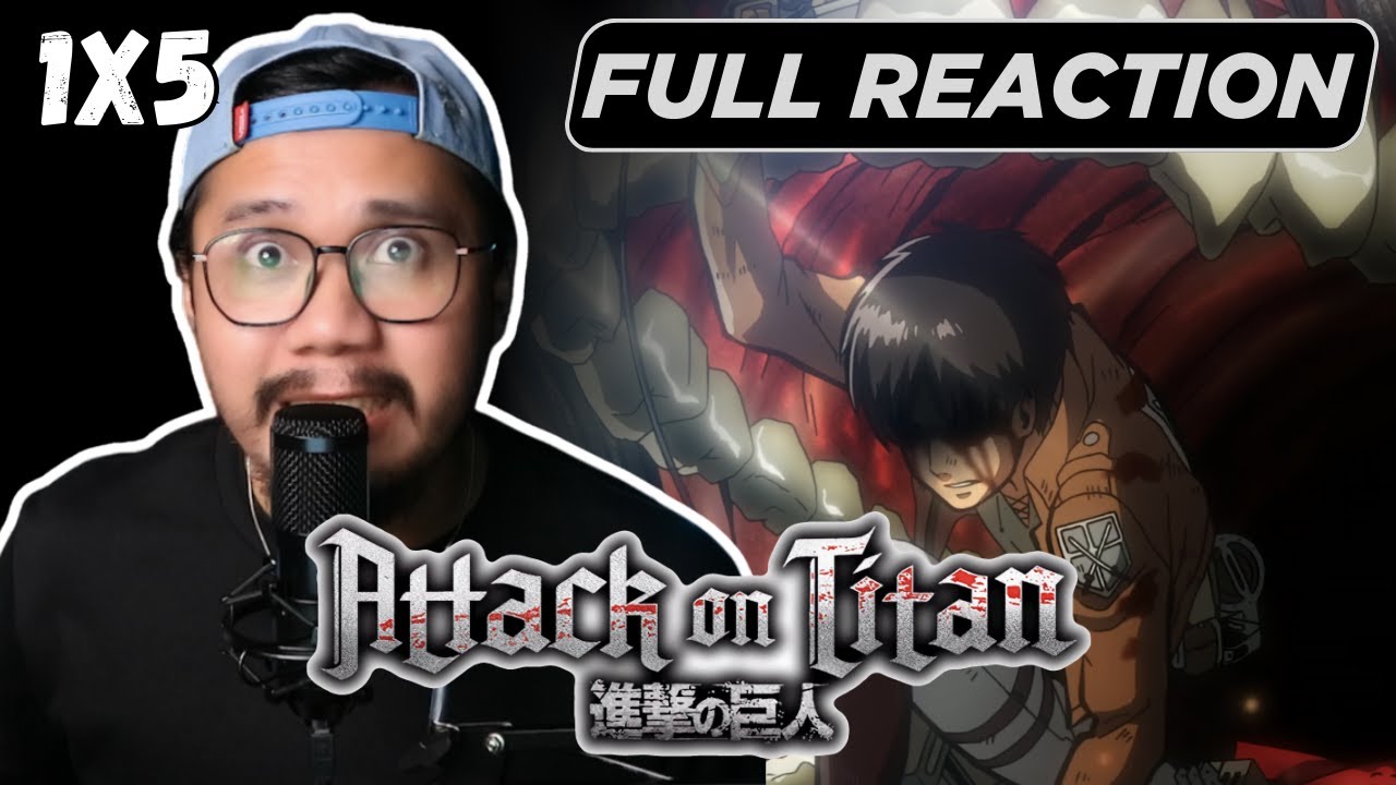 Eren MATI?! Pertama Kali Nonton Episode 5 AOT Bikin Jantung Gue Copot! | astaDESU