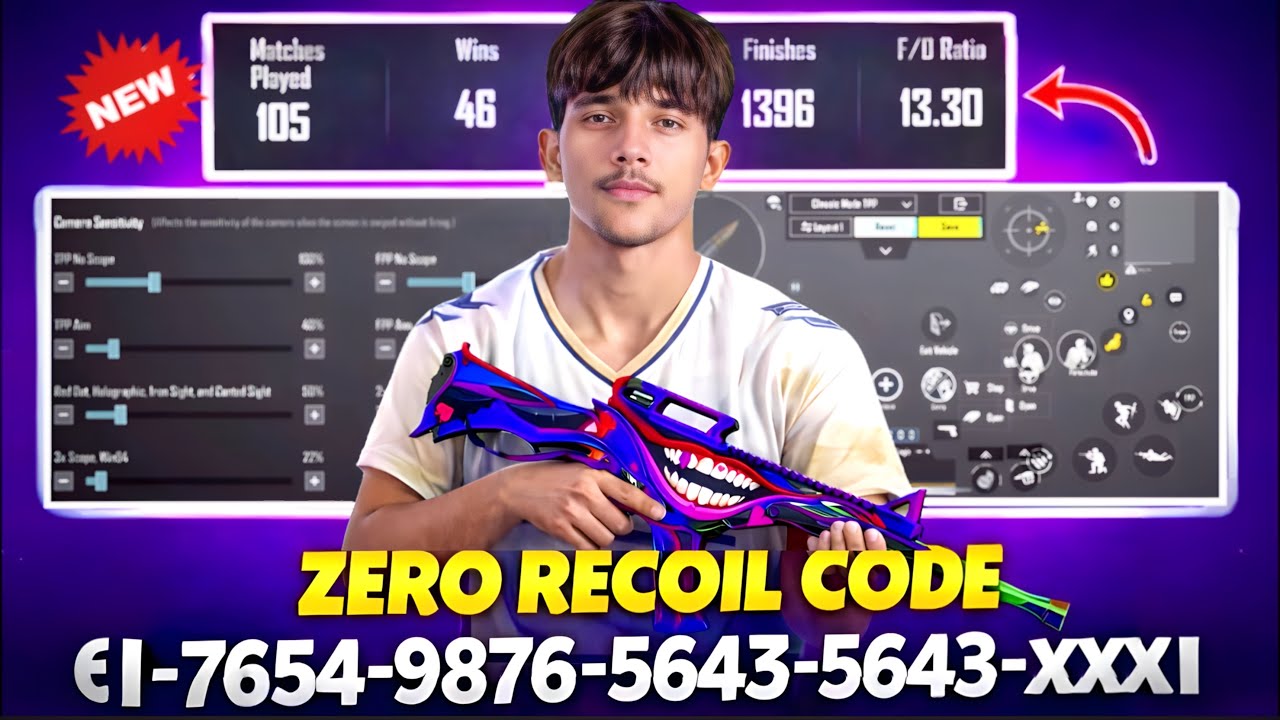 WMAX GAMING SENSITIVITY & CONTROL CODE 🔥| WMAX GAMING BGMI SENSITIVITY | BGMI SENSTIVITY 2025 🔥