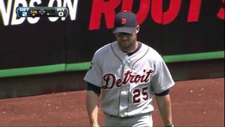 2011/05/22 Raburn's nice catch
