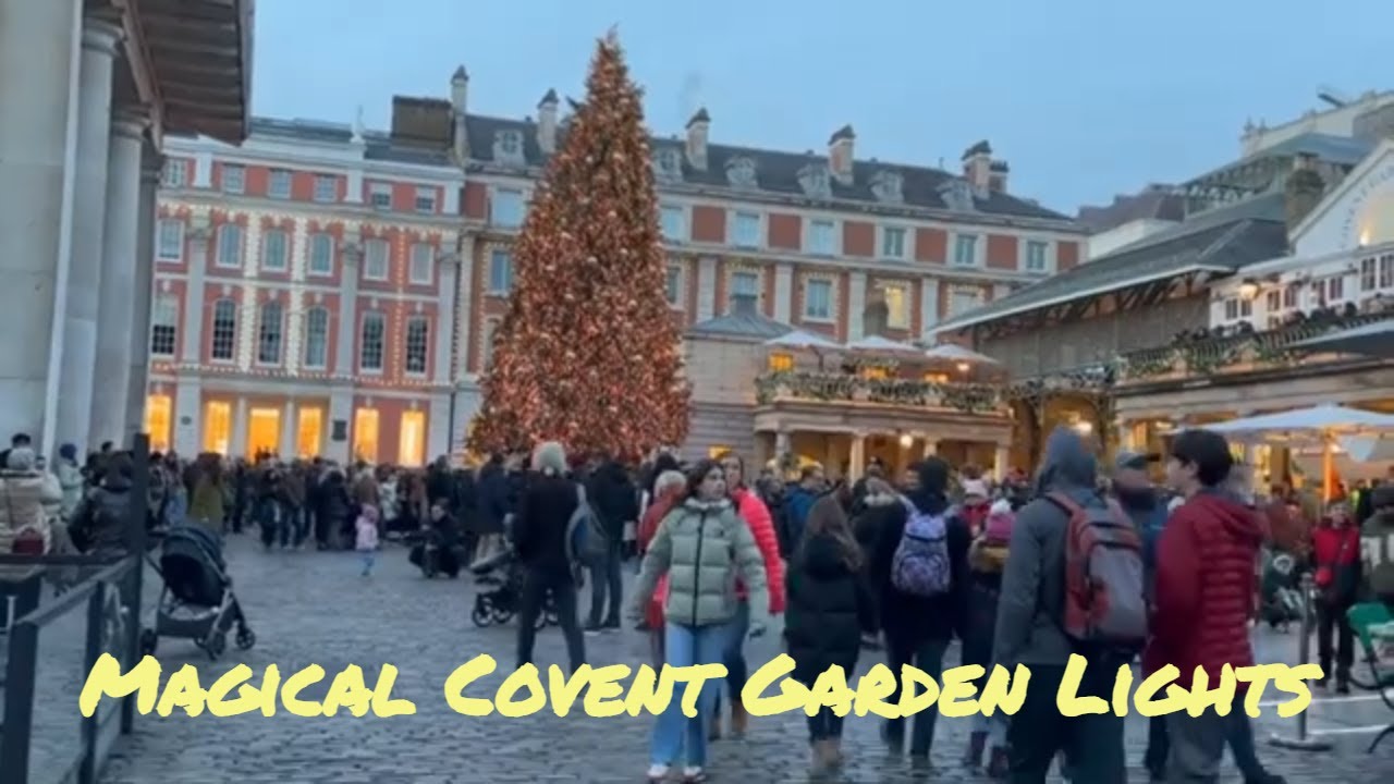 The Best Christmas Lights In Covent Garden For 2023 YouTube