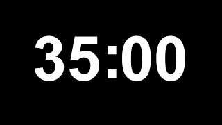 Đồng hồ đếm ngược 35 phút || 35 Minutes Countdown Timer