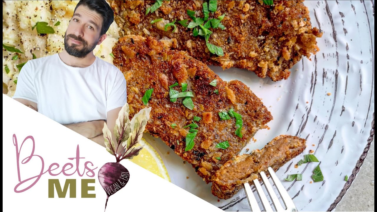 Βίγκαν Σνίτσελ και Τέλειος Πουρές Πατάτας - Vegan Schnitzel and Mashed Potatoes | Beets me S01 E13