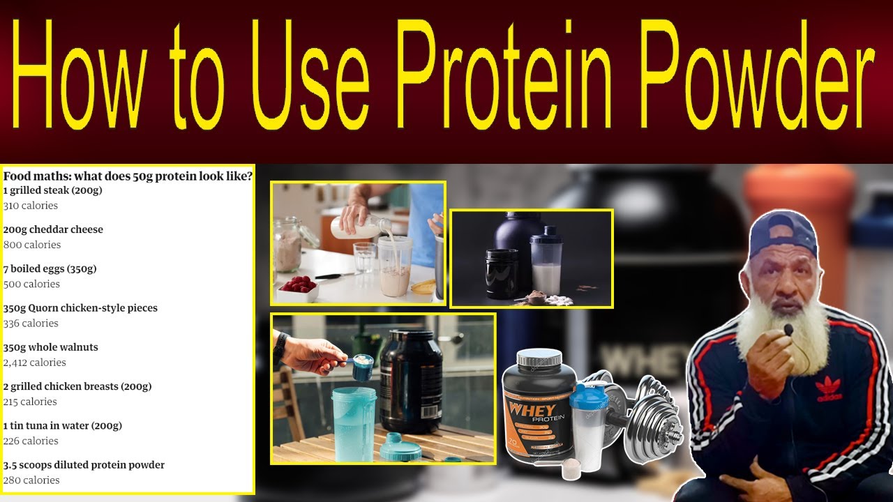Protein Use In Milk & Water..? Can protein powder aid weight loss