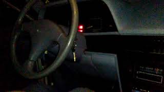 1984 Ford Escort start up