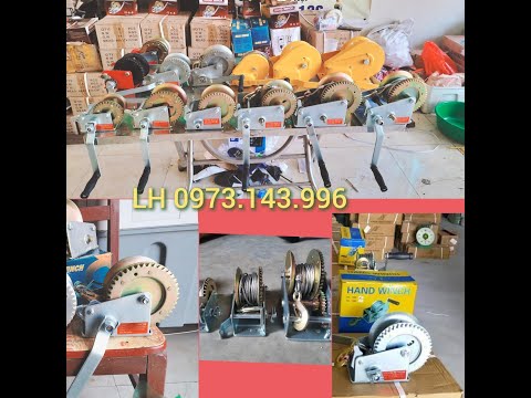 Video tời 1200 tự hãm. tời nâng khung rạp sự kiện giá rẻ. - youtube